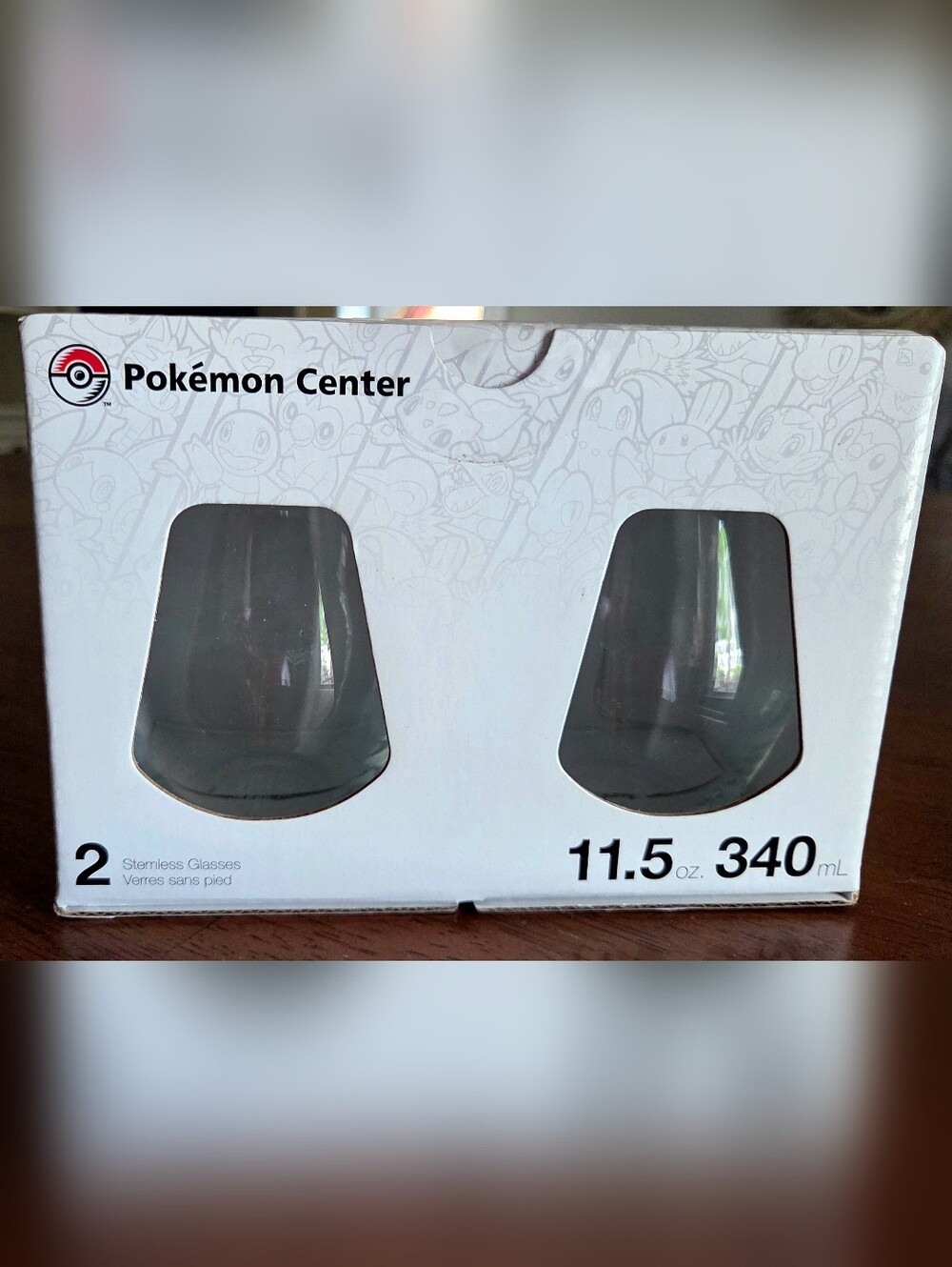 Pokemon Center Stemless Glasses Set 25th Anniversary
